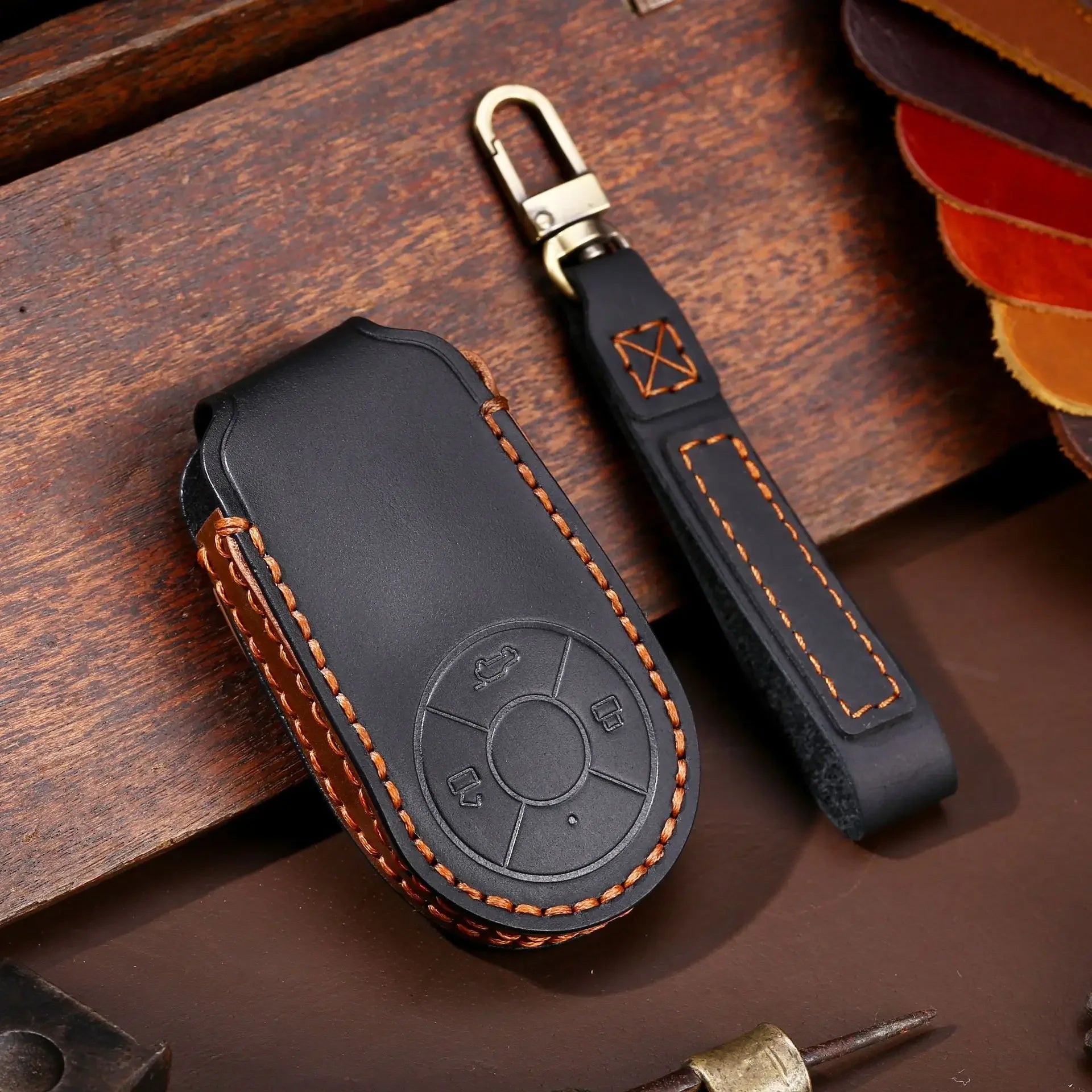 Haval Key Case – Leather Keychain Holder Cover