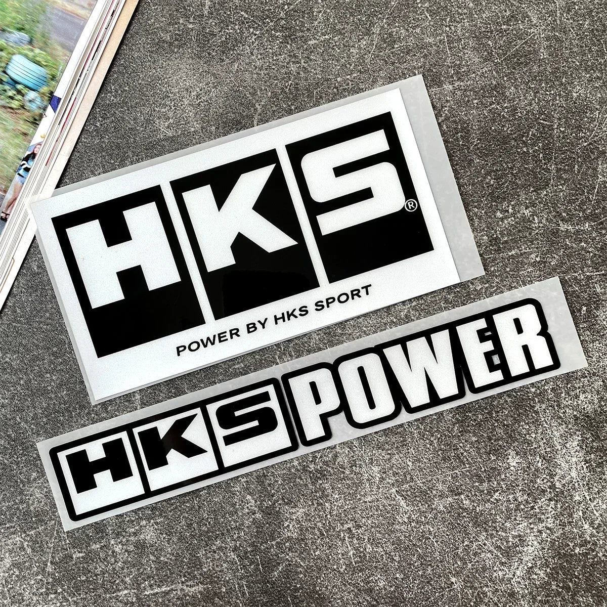 HKS JDM Racing Sticker – Car & Motorcycle Decal Accessory