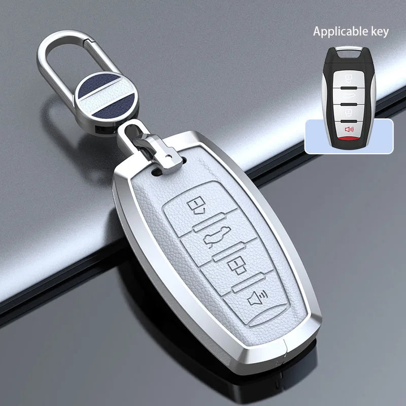 Haval Key Case – Zinc Alloy Leather Cover H1 H6 H7 H4 H9 F5 F7 H2S