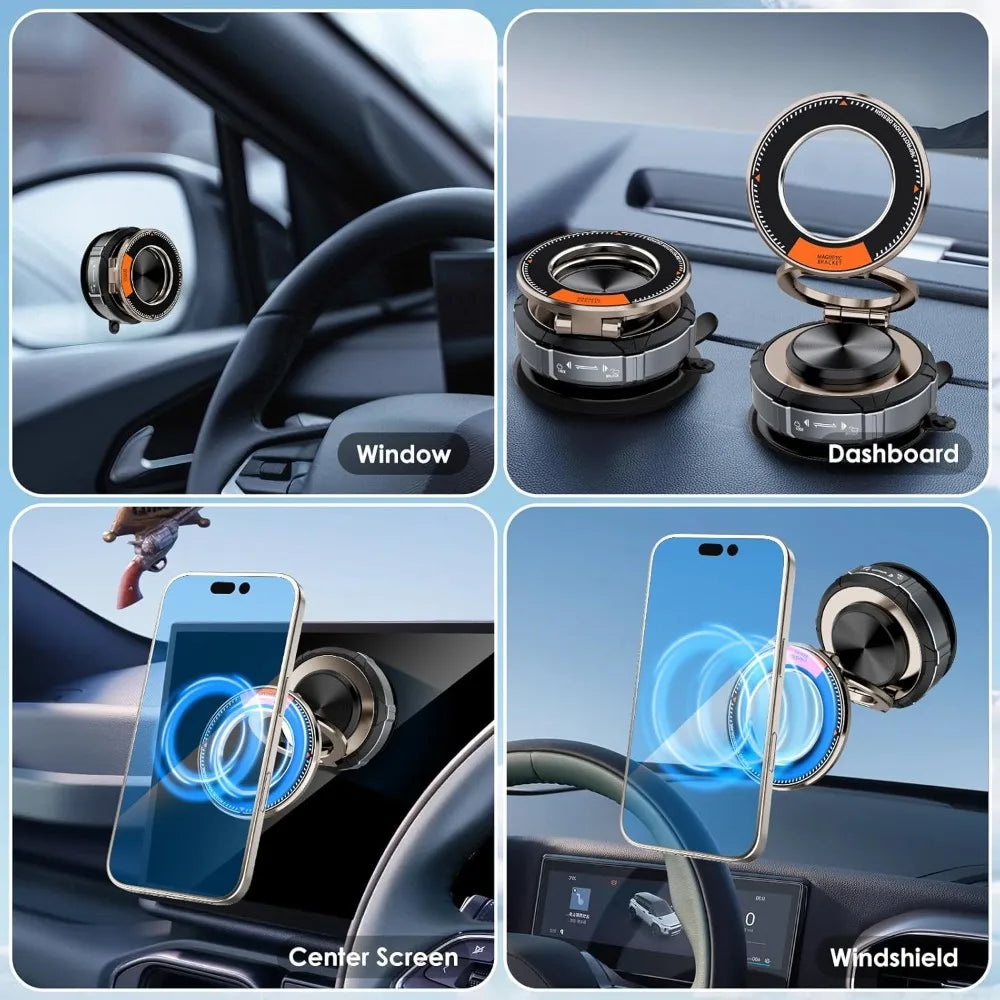 Magnetic Phone Holder – Ultra Strong Car Mount