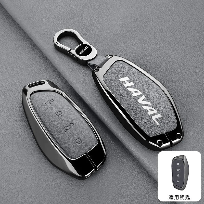Haval Key Cover – Zinc Alloy Leather Protector - H3 H5 H6 H7 H9 H8 H2 M4
