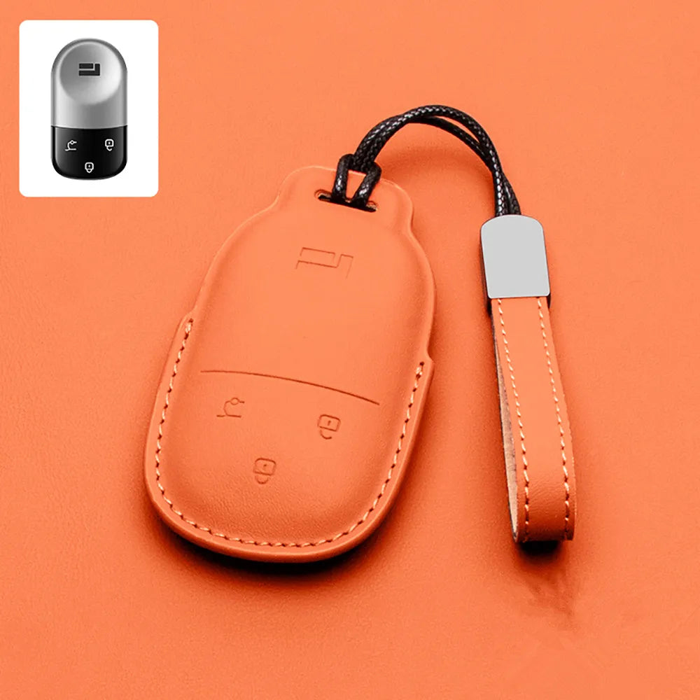 BAIC Jishi Polestone 01  Rox 01 Key Fob Cover – Leather Remote Case (2023–2025)