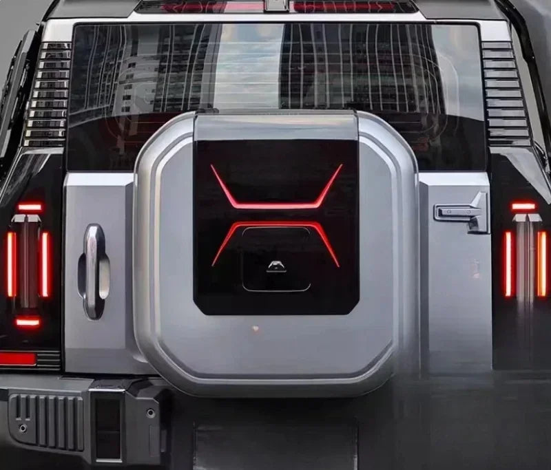 Jetour T2 Spare Tire Cover Sticker – 2023-2025 Traveller