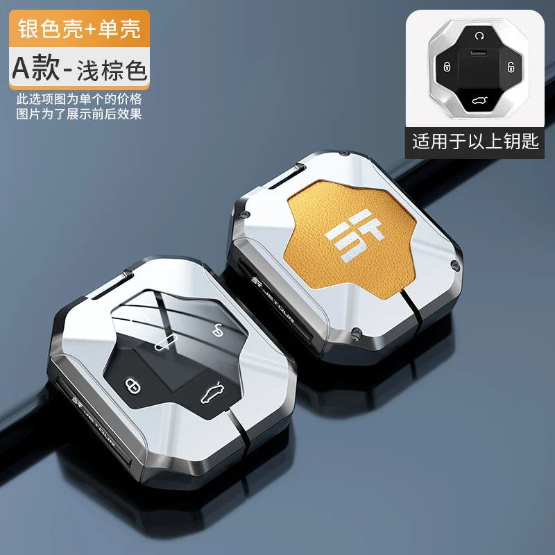 Jetour T2 Zinc Alloy Key Case – 2023-2024 Traveller