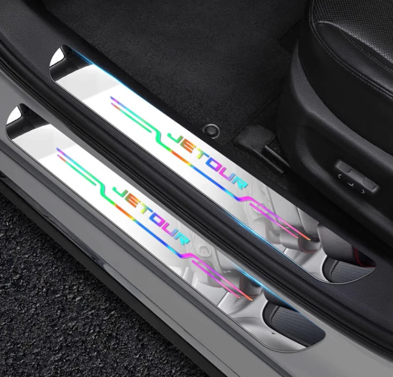 Jetour T2 Door Sill Sticker – 2024 Colorful Edition