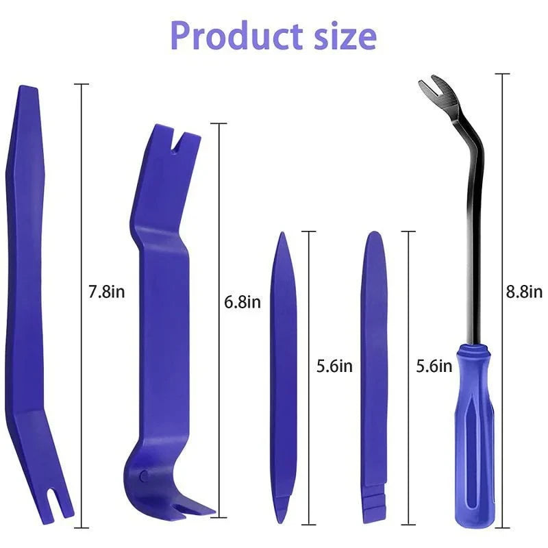 Car Trim Removal Kit – Door Panel & Dash Disassembly Tools
