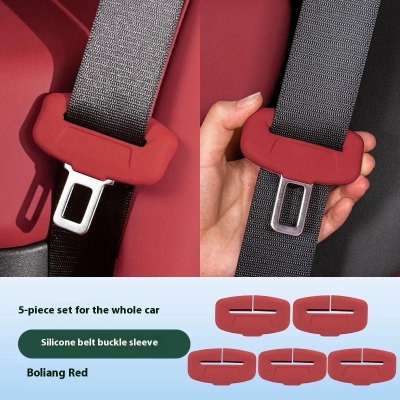 Haval Seat Belt Cover – 2/4PCS Silicone Trim -H9 H5 M6 H8