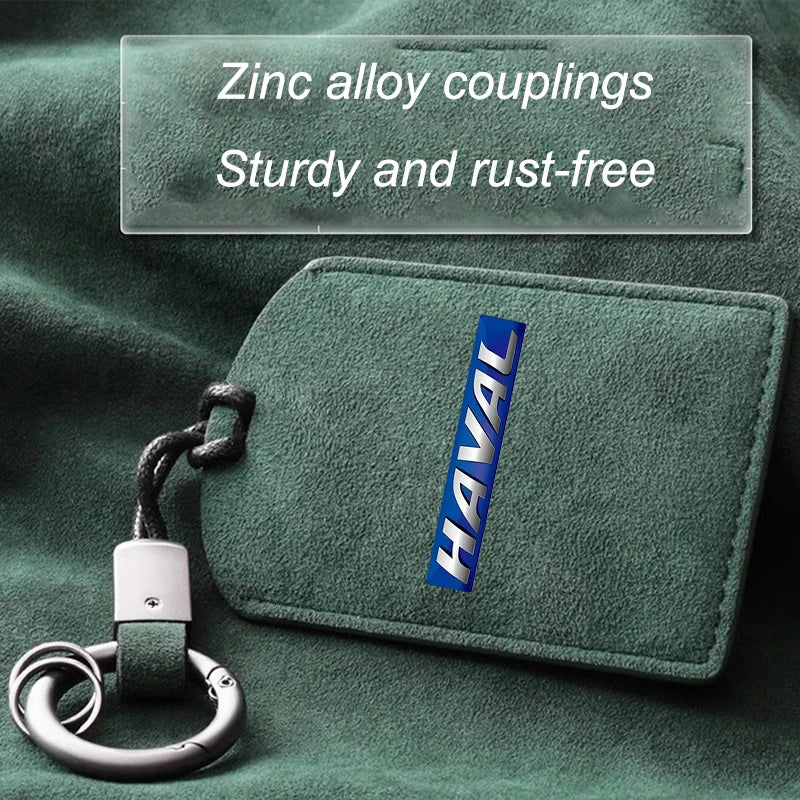 Haval NFC Key Case – Suede Leather Edition -H9 F7 H3 H5 H6 H7 H8