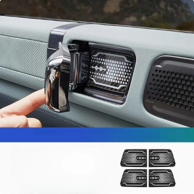 BYD Leopard 8 Door Bowl Sticker – 2024-2025 Carbon Fiber Protector