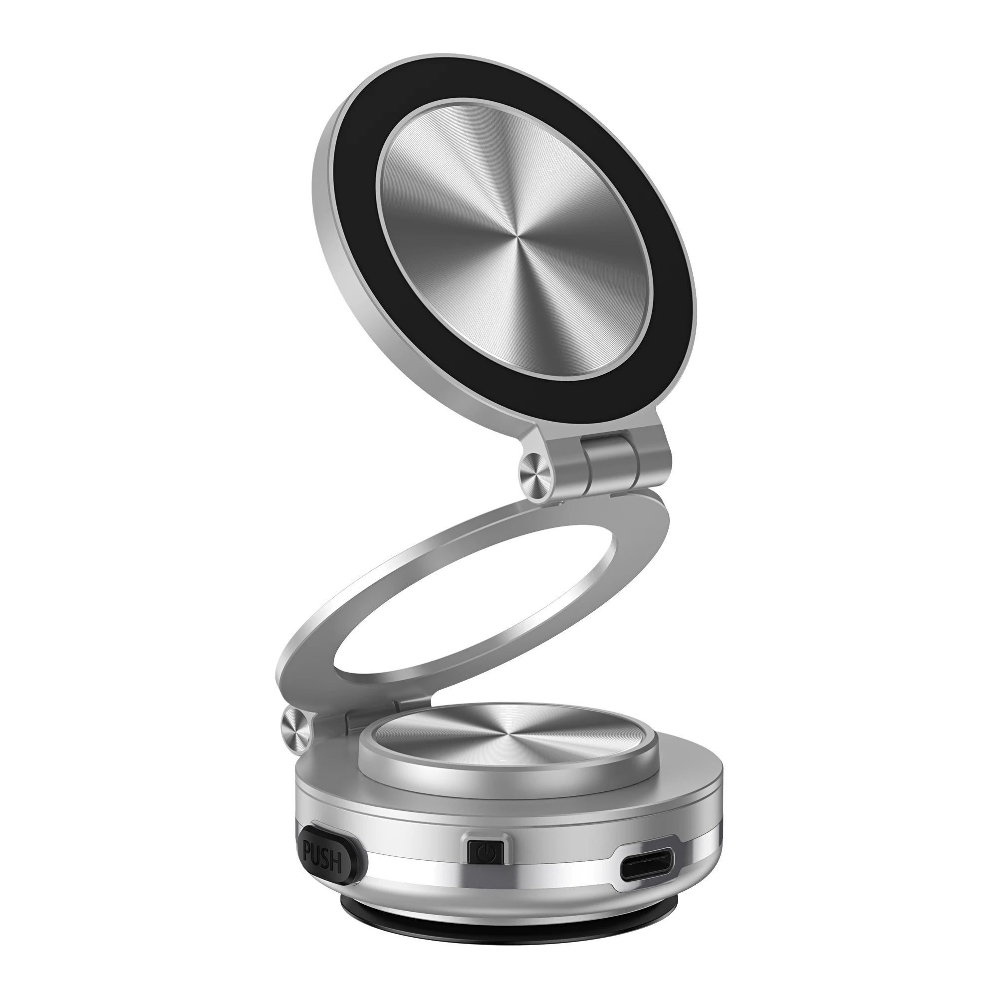 Magnetic Wireless Charger – 360° Car Mount