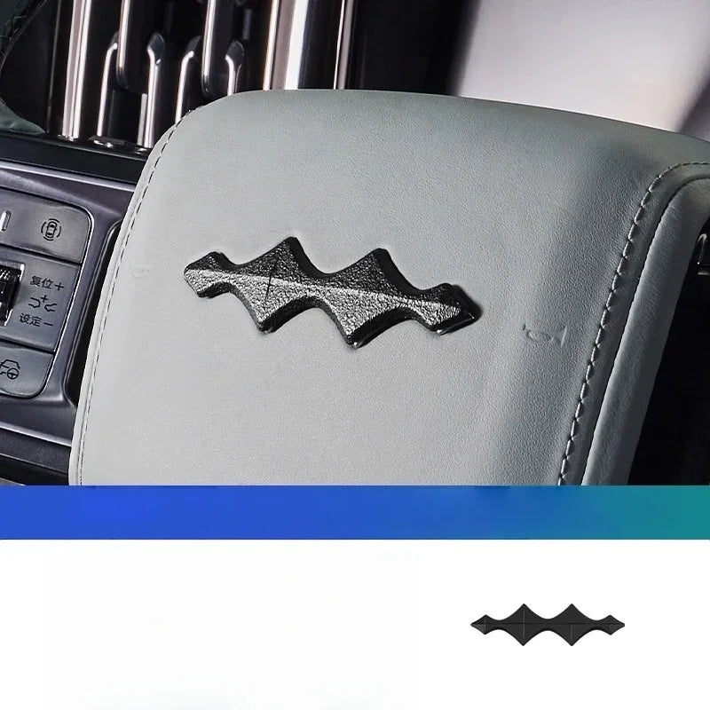 BYD Leopard 5/8 Emblem Set – 2023-2025 Black Exterior Logos