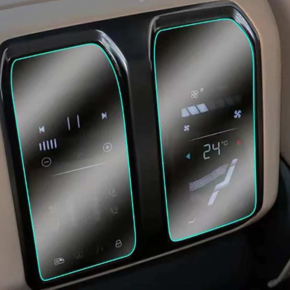 BYD Leopard 8 Rear AC Screen Protector – Tempered Glass Interior Film