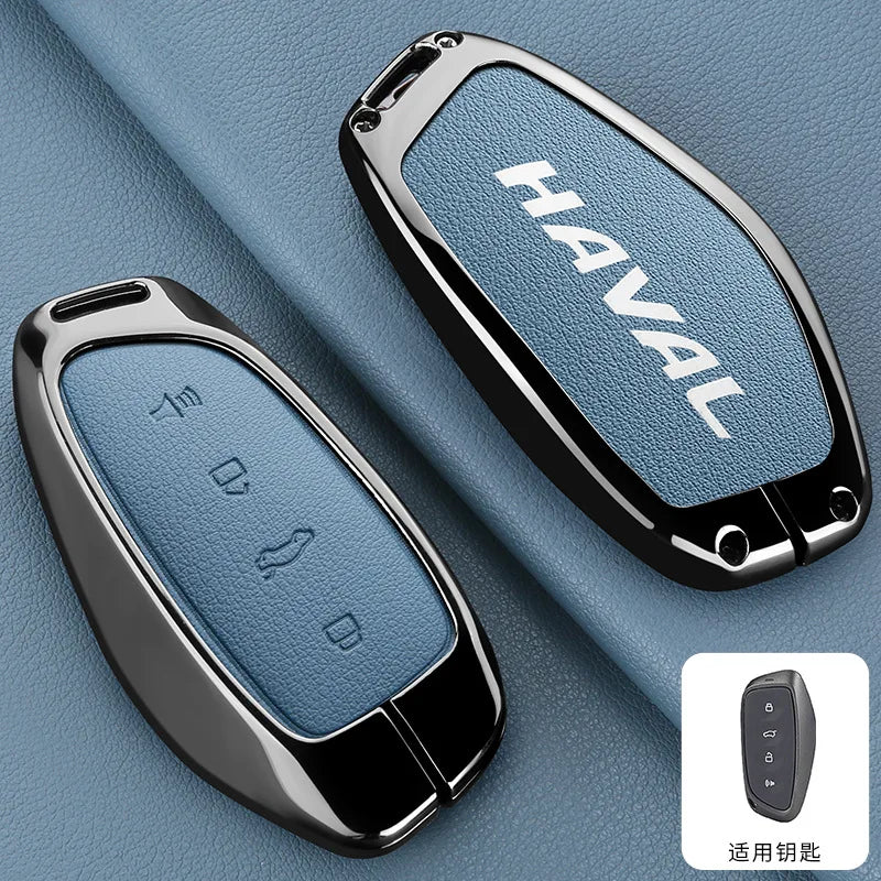 Haval Key Cover – Zinc Alloy Leather Protector - H3 H5 H6 H7 H9 H8 H2 M4
