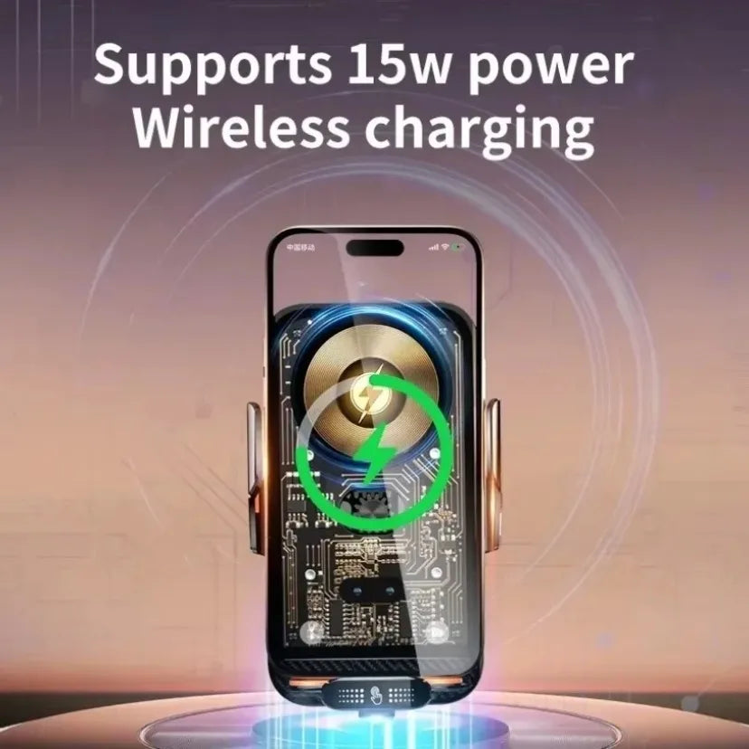 Wireless Car Charger – Infrared Air Vent Mount