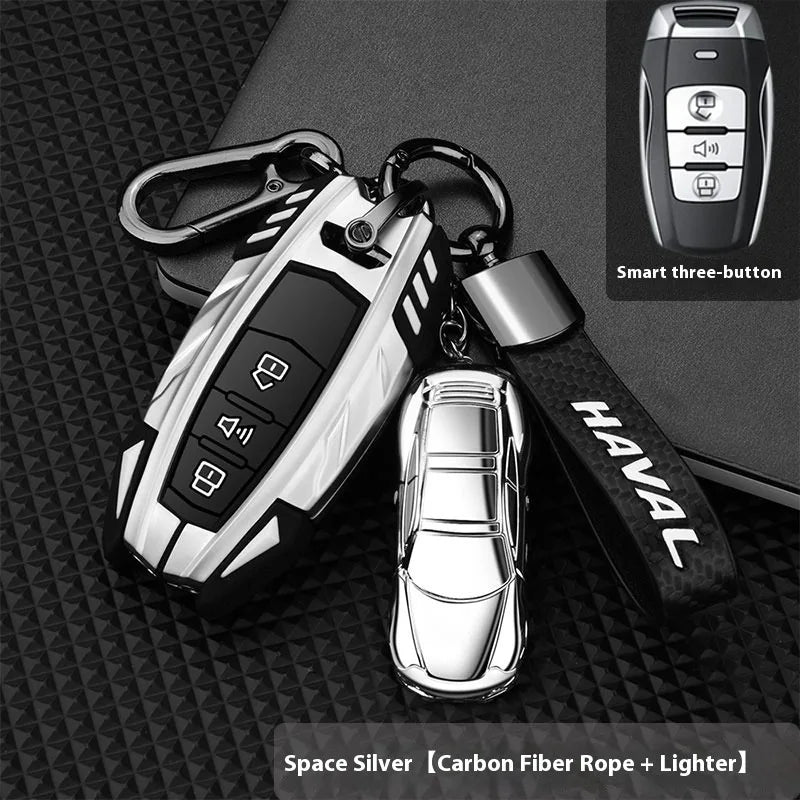 Haval Key Case – Silicone & Zinc Alloy Protector