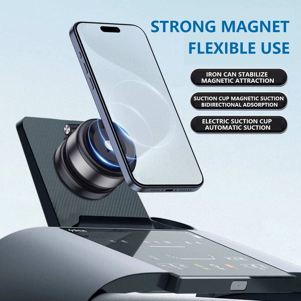Vacuum Magnetic Car Holder – Universal Phone Mount