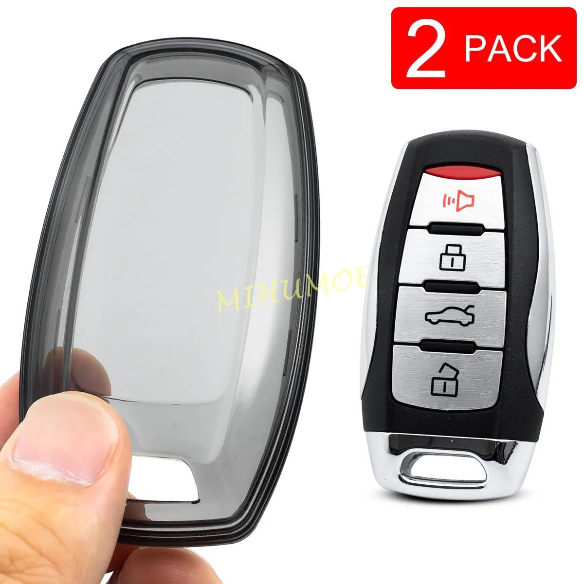 Haval Key Fob Cover – 2PCS Transparent Protective Shell - H2s H4 H7 H2S
