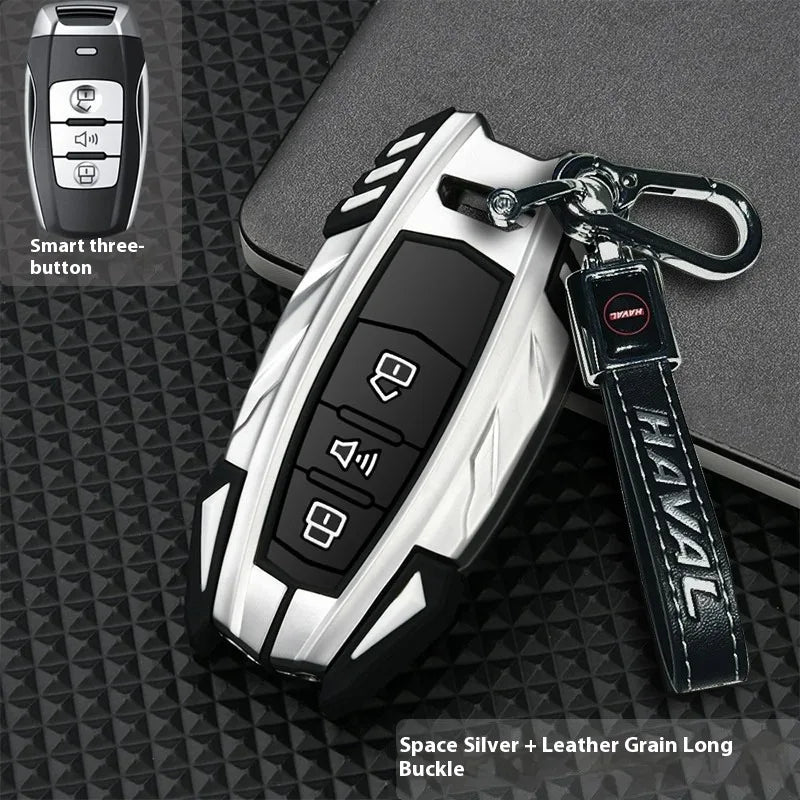 Haval Key Case – Silicone & Zinc Alloy Protector
