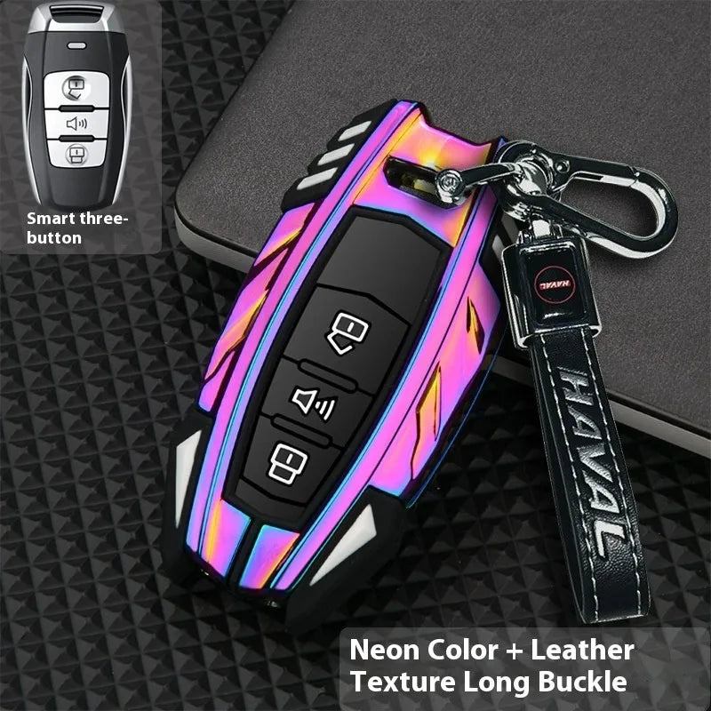 Haval Key Case – Silicone & Zinc Alloy Protector