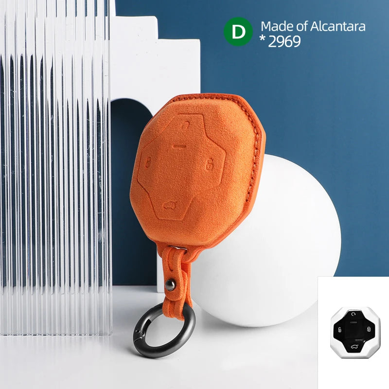 Jetour T2 Alcantara Key Case – 2023-2024 Traveller