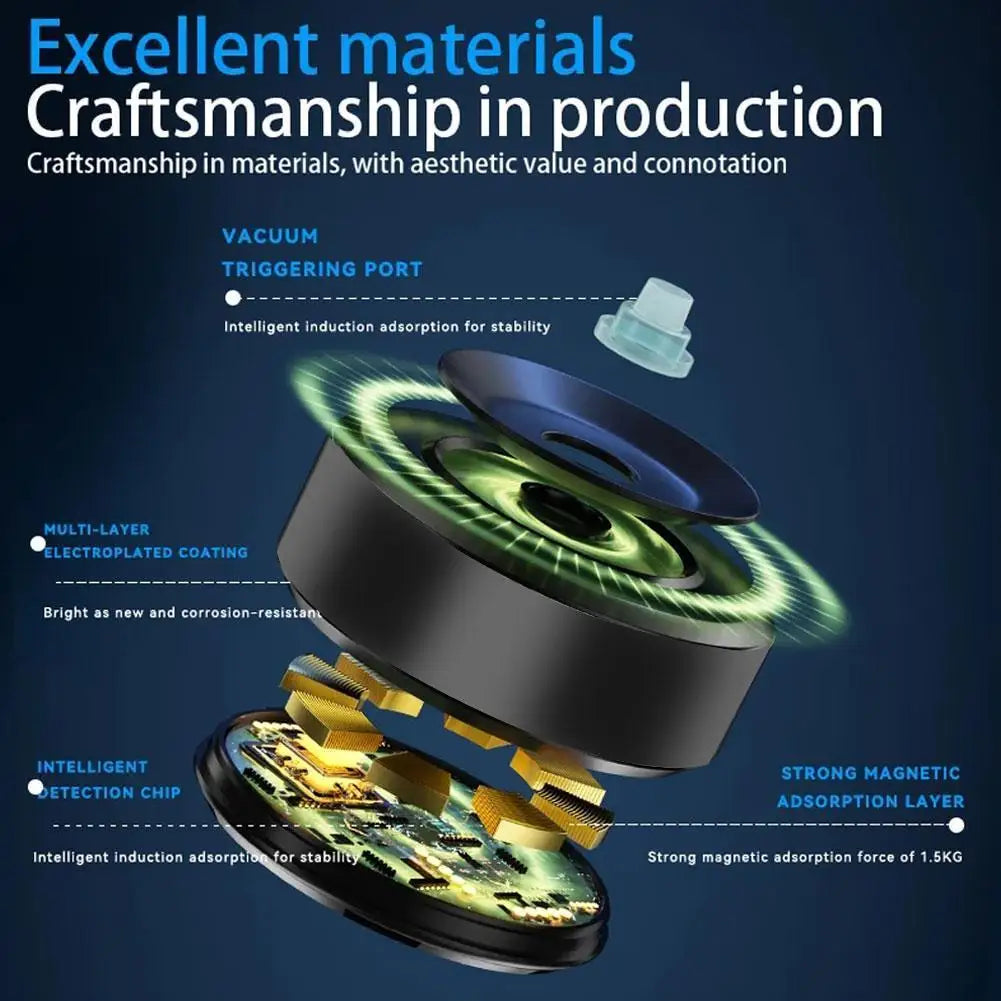 Magnetic Phone Holder – Suction Cup Car Mount