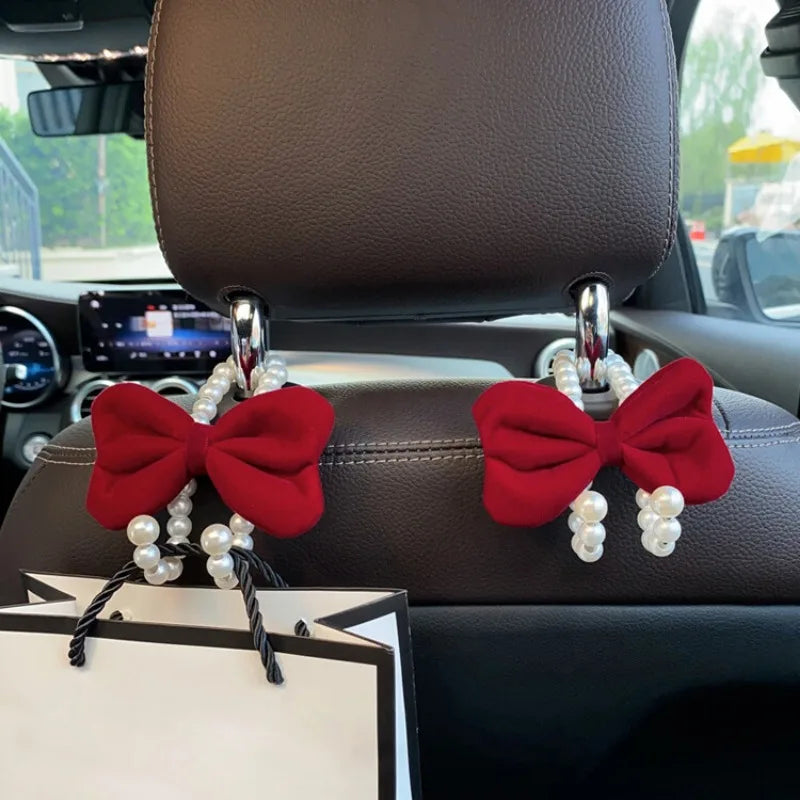 2PCS Car Seat Back Hooks – Multifunctional Interior Accessories