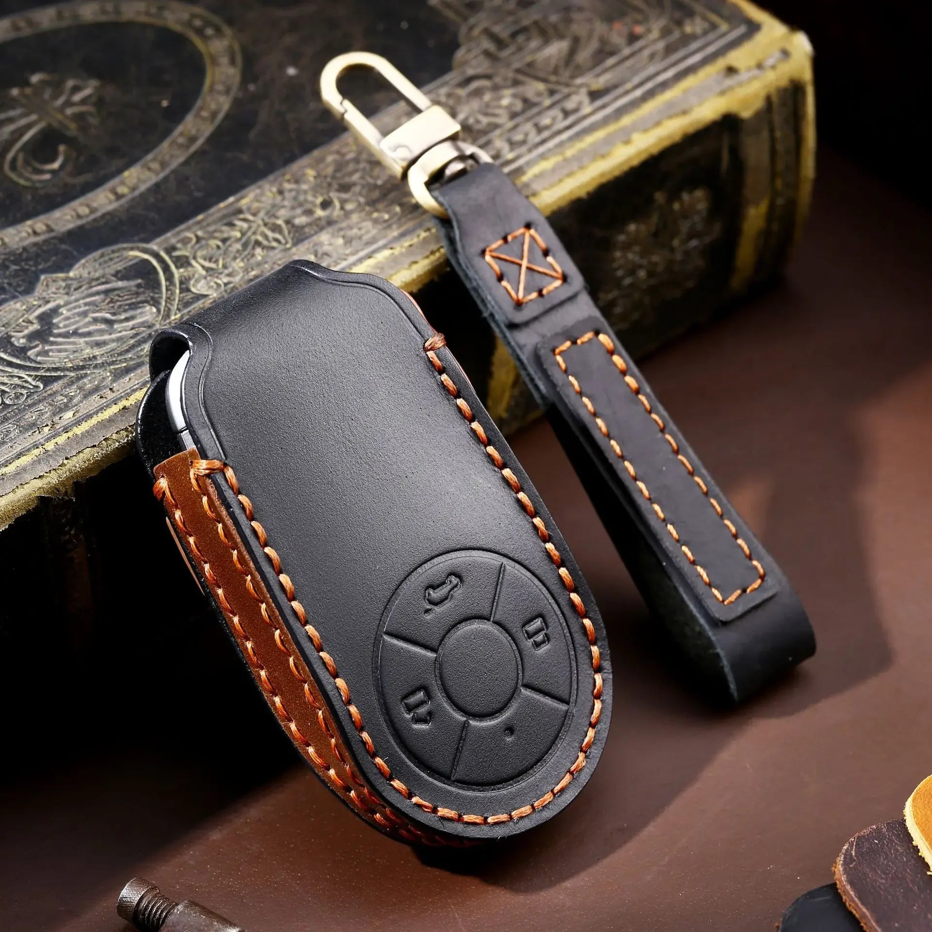 Haval Key Case – Leather Keychain Holder Cover