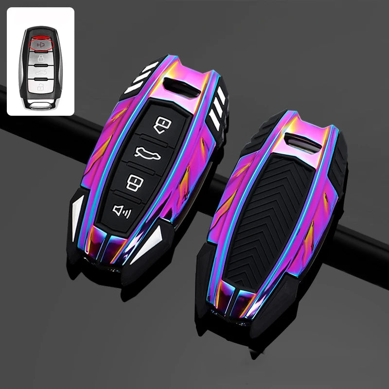 Haval Key Case – 3/4 Button Zinc Alloy Cover - H6 H7 H4 H9 F5 F7 F7X F7H H2S