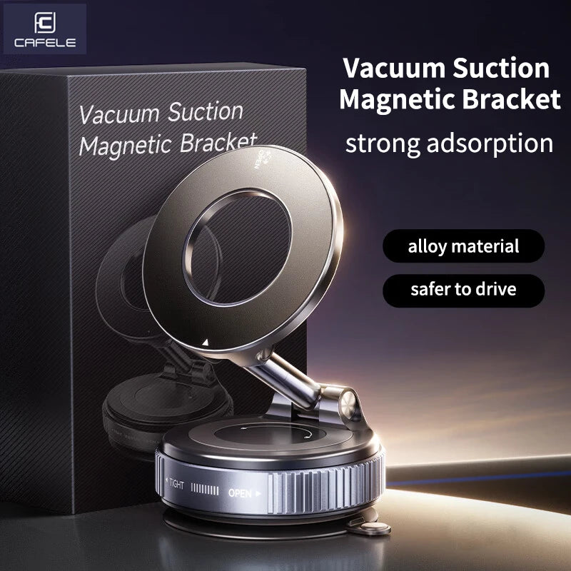 Magnetic Phone Holder – Foldable Car Mount