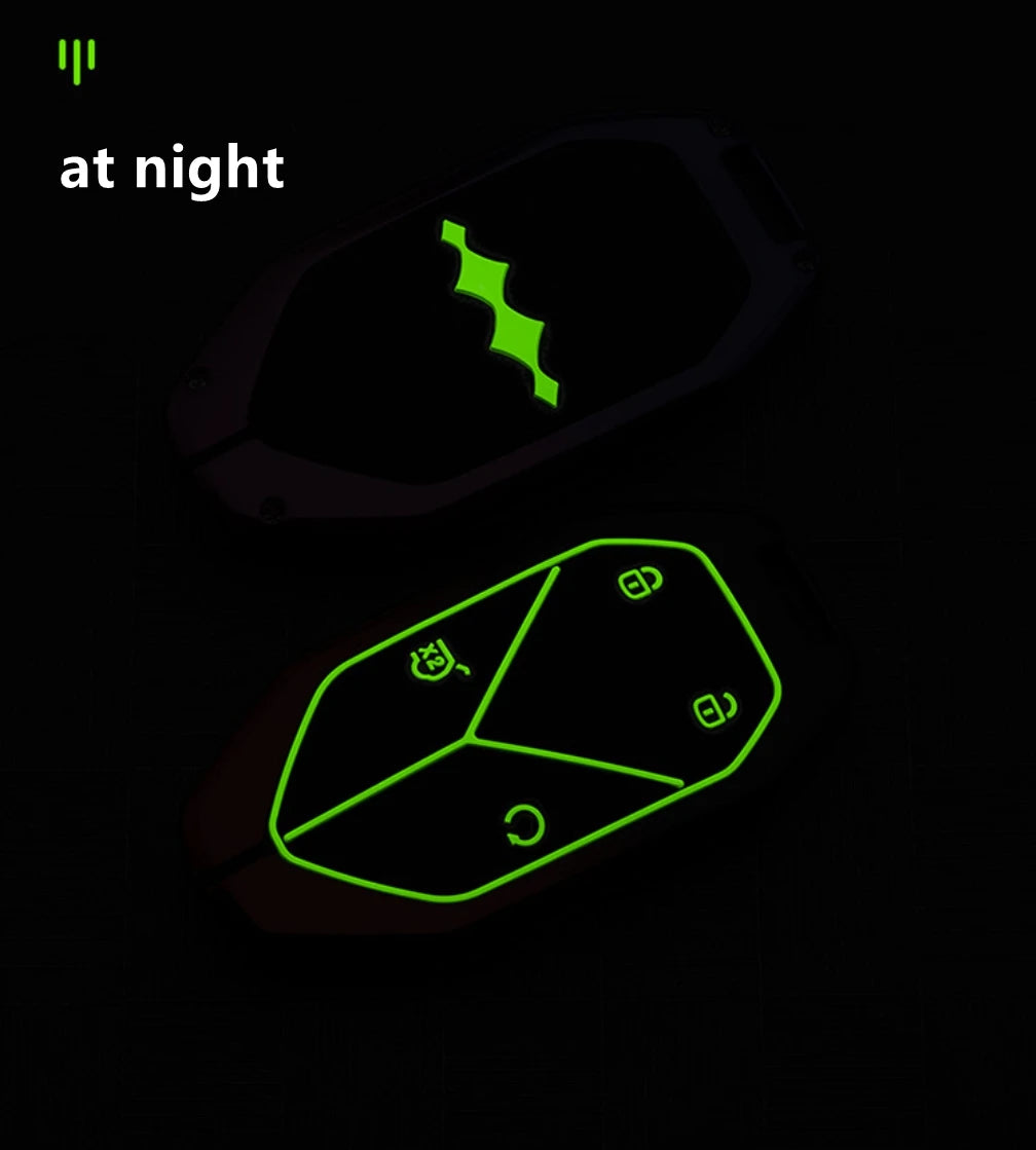 BYD Leopard 5 Key Case – DM-I Formula Silicone & Zinc Alloy