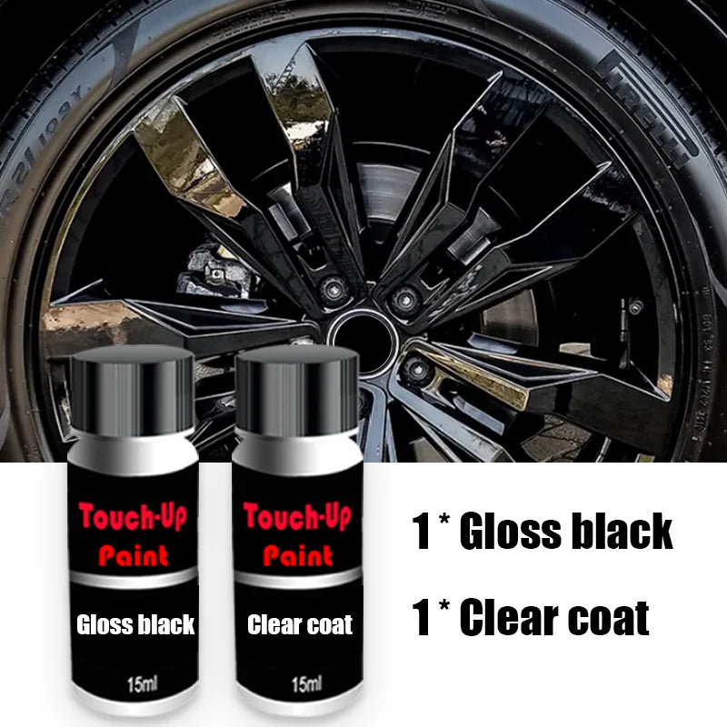 Wheel Touch-Up Paint Kit – Gloss & Matte Repair Set