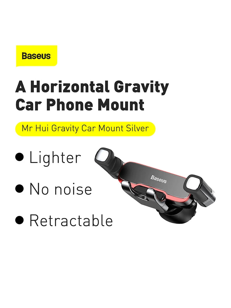 Gravity Phone Holder – 360° Air Vent Mount
