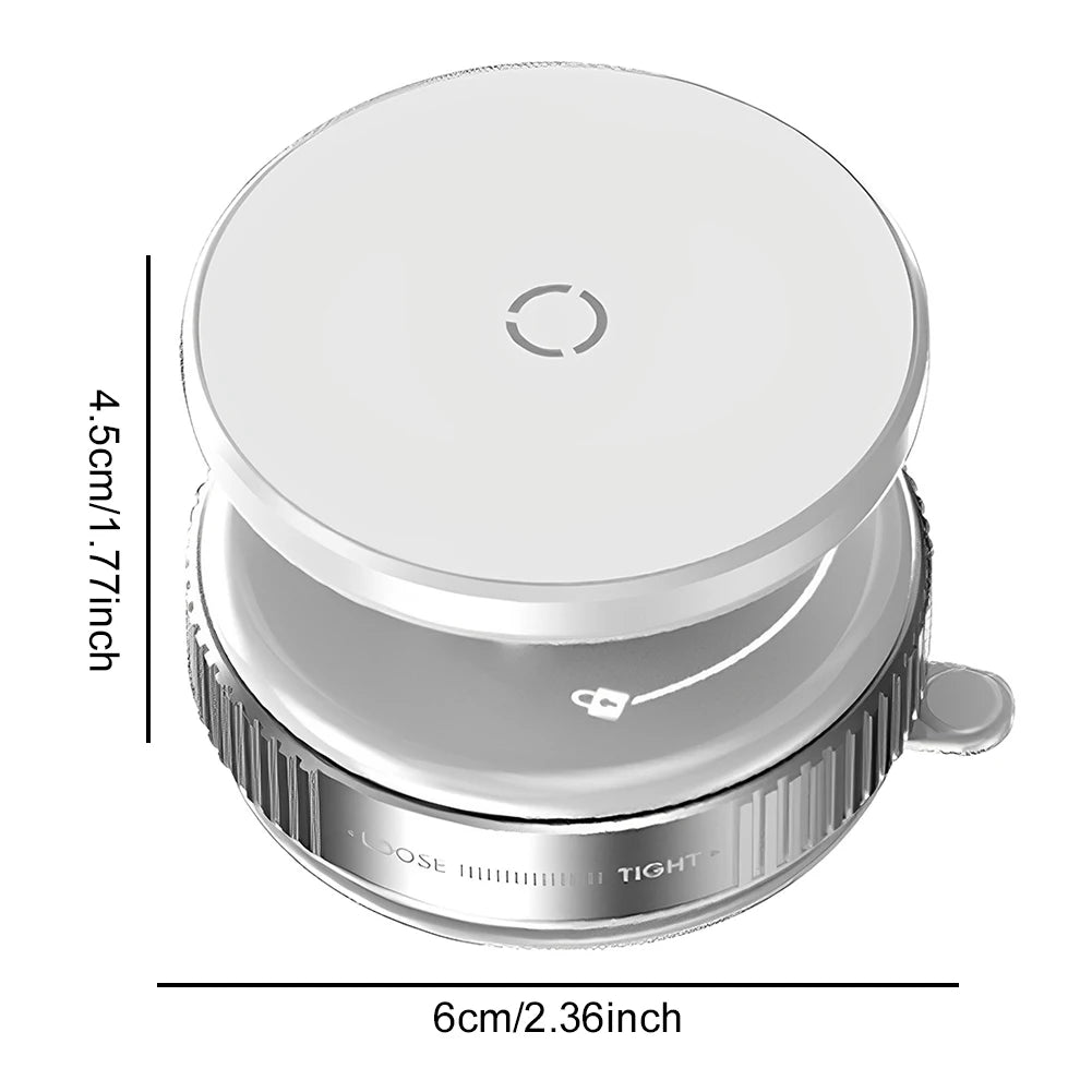 Magnetic Phone Holder – Foldable 360° Car Mount