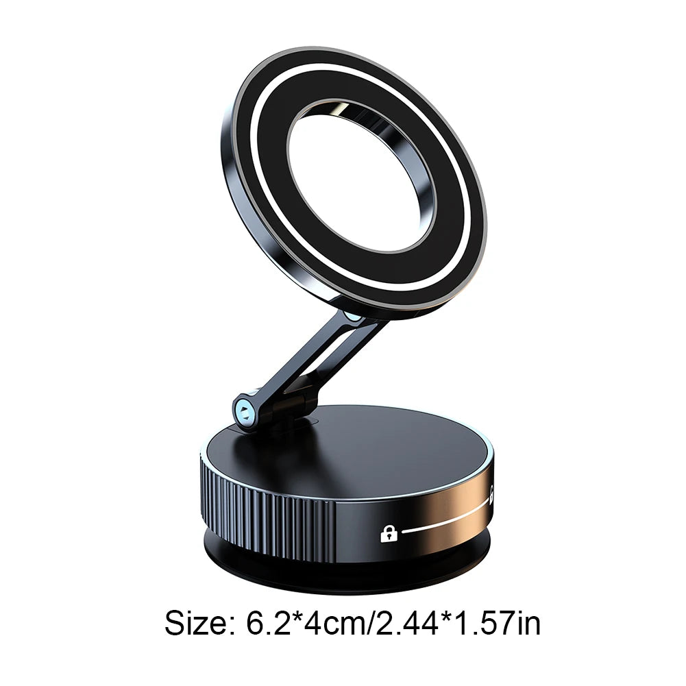 Magnetic Phone Holder – Foldable 360° Car Mount