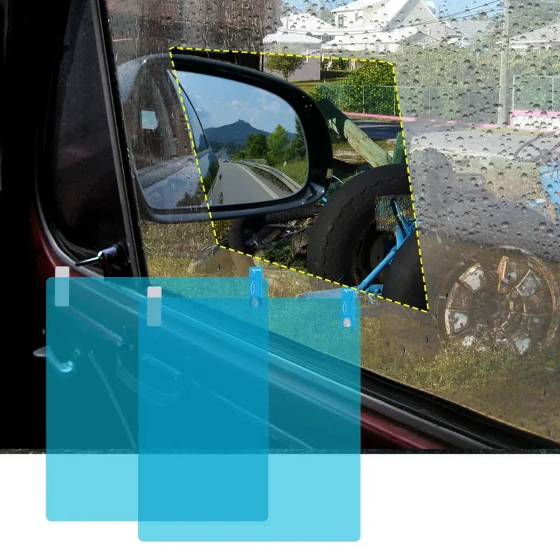 Car Anti-Fog Rainproof Film – Waterproof Mirror & Window Sticker