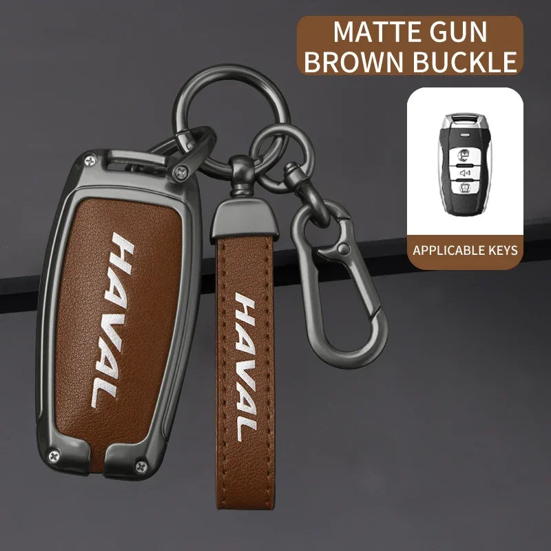 Haval Key Cover – Zinc Alloy Smart Remote Shell - H6 H2 H3 H7 H8 H9