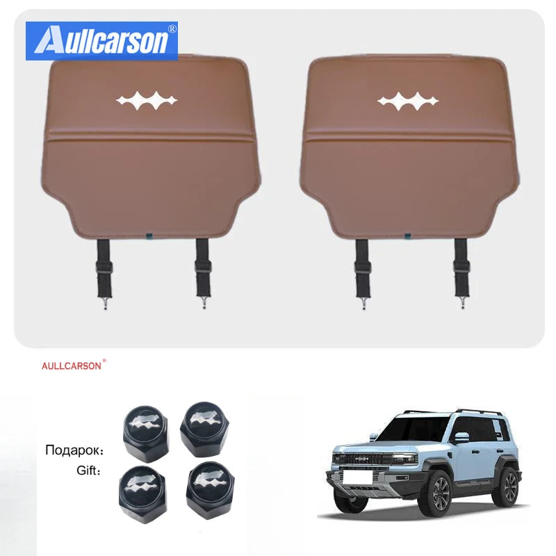 BYD Leopard 5 Seat Back Protector – 2023-2024 Leather Kick Pad Set