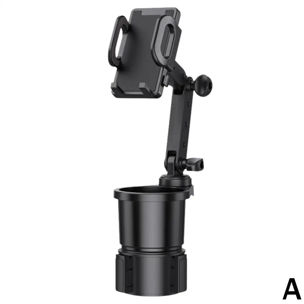 2-in-1 Car Cup & Phone Holder – Adjustable Adapter