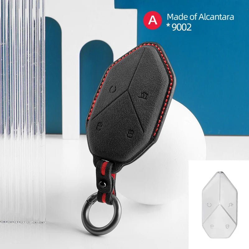 BYD Leopard 5 Alcantara Key Case – DM-I Formula Series