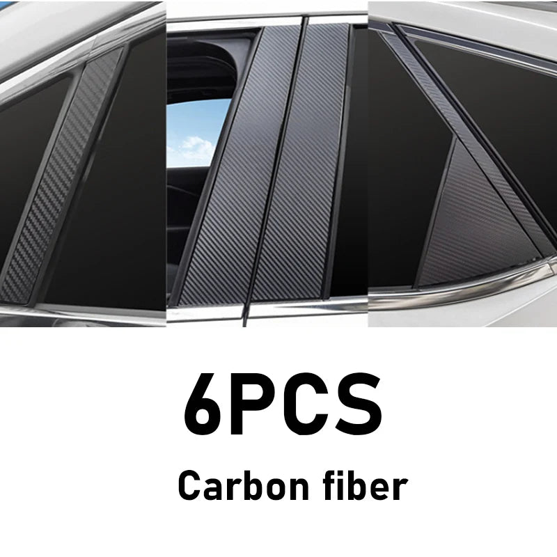 Haval Dargo Window Trim – 6PCS Pillar Stickers