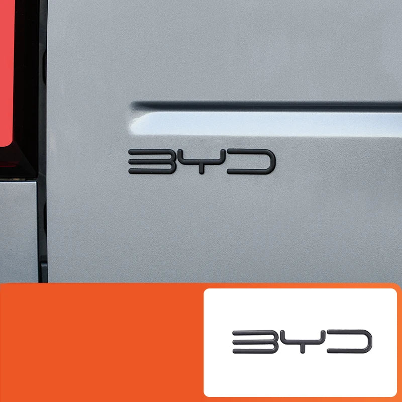 BYD Leopard 5 Trunk Emblem – 2023-2024 Black Warrior Sports Logo