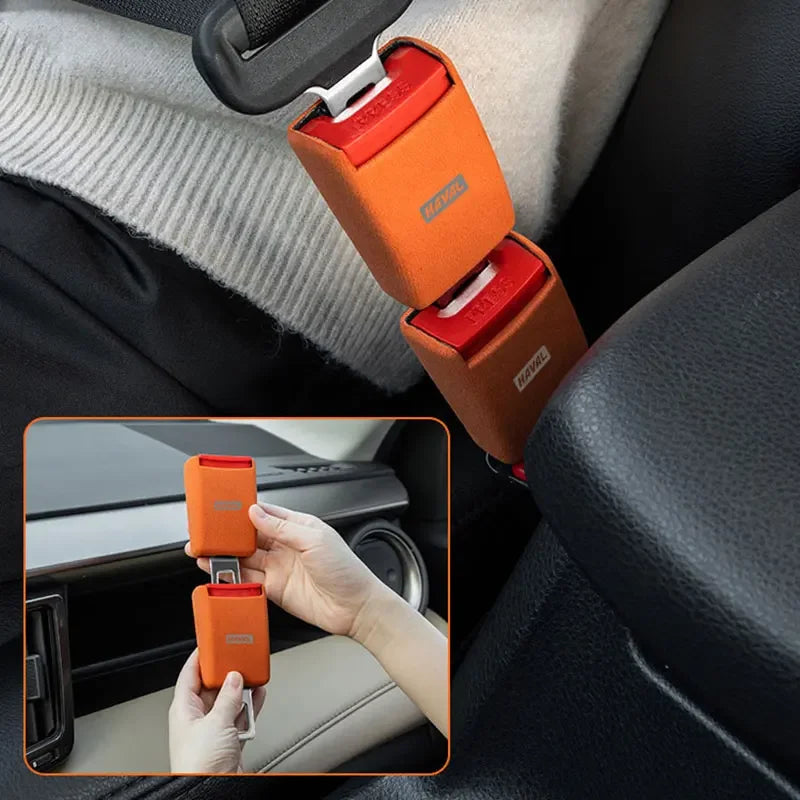 Haval Seat Belt Extender – Suede Safety Plug