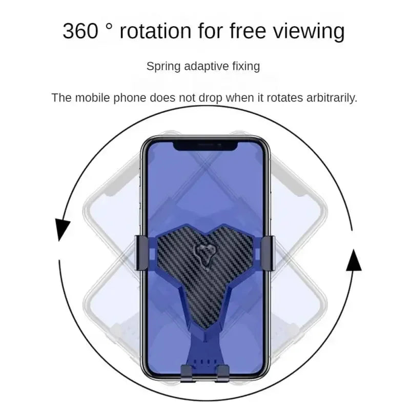 Universal Gravity Car Phone Holder – 360° Air Vent Mount