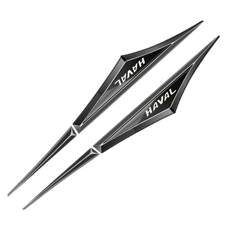Haval 3D Alloy Stickers – 2PCS Car Accessories - f7 f7x h2 h2s h5 h6 h8 h9 jolion