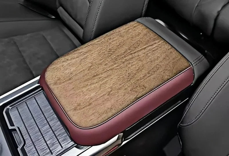 Jetour T2 Armrest Cover – 2023-2025 Walnut Leather