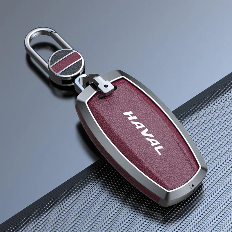 Haval Key Case – Zinc Alloy Leather Cover H1 H6 H7 H4 H9 F5 F7 H2S