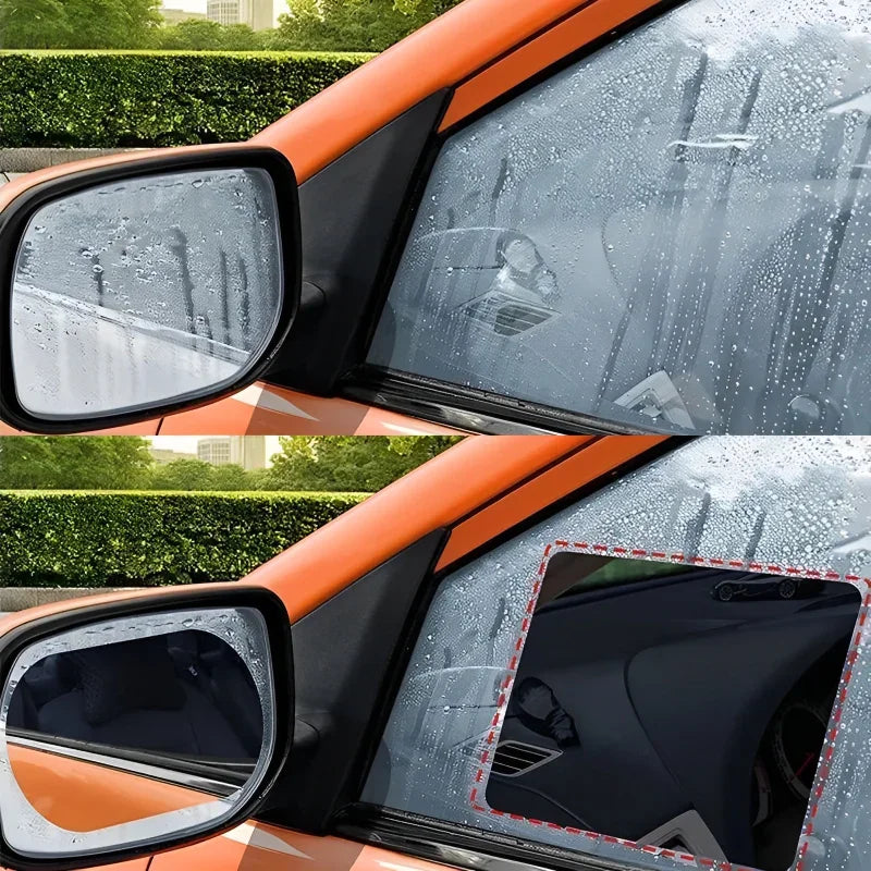 Car Anti-Fog Rainproof Film – Waterproof Mirror & Window Sticker