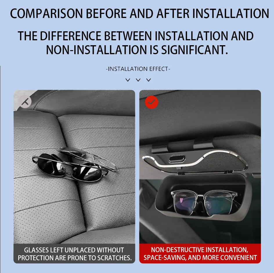 BYD Leopard 5/8 Sunglasses Clip – 2024-2025 Sunshade Storage Box