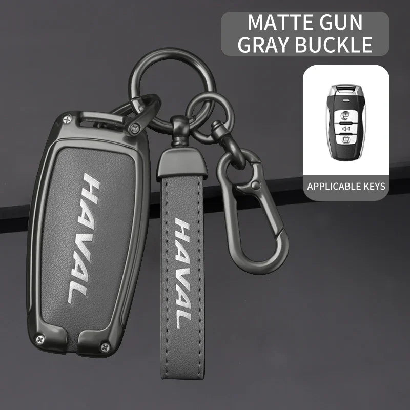 Haval Key Cover – Zinc Alloy Smart Remote Shell - H6 H2 H3 H7 H8 H9