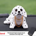 Simulation Puppy Car Ornament – Shaking Head Console Decor